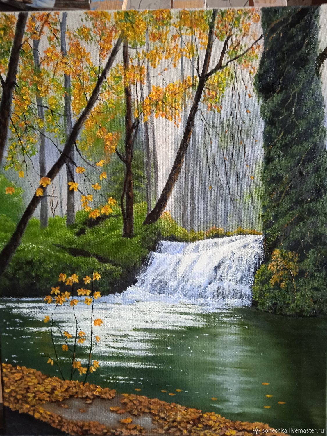  Лесной водопад, Картины, Солнечногорск,  Фото №1