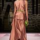 Костюмно-плательный шелк Fendi розовый золотой. Ткани. You.ra tkani. Ярмарка Мастеров.  Фото №5