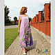 Double dress 'My inspiration' - silk, batik. Dresses. studiya. Online shopping on My Livemaster.  Фото №2