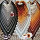  шаль бактус платок ажурный крючком. Шали. Knitted-stori. Ярмарка Мастеров.  Фото №6