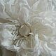 Order White Brooch Big Flower / Wedding Decoration. fancyflower. Livemaster. . Brooches Фото №3