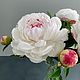 Пионы из холодного фарфора. Элементы интерьера. Николаева Ирина. Created flowers.. Ярмарка Мастеров.  Фото №6