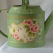 Цветы и флористика handmade. Livemaster - original item Vintage watering can for watering houseplants 