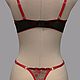 Заказать Комплект нижнего белья, сердечки. Natali Lingerie / Нижнее бельё ручной работы!. Ярмарка Мастеров. . Комплекты белья Фото №3