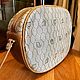 Винтаж: Редкая винтажная сумка через плечо Christian Dior с узором Honeycomb. Сумки винтажные. Chic bags. Ярмарка Мастеров.  Фото №4