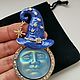 Винтаж: ВИНТАЖ СТИЛЬ Брошь Moon Face  Wizard. Броши винтажные. Vintage & Jewelry by Ev. Ivanovskaia. Ярмарка Мастеров.  Фото №4