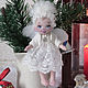 Dolls and dolls: textile doll Winter angel. Dolls. Dolltime 14. My Livemaster. Фото №6