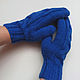 Women's knitted mittens ' Kosa'. Mittens. Vyazal_ka.. Online shopping on My Livemaster.  Фото №2