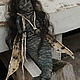 Garret doll: Mermaid. Rag Doll. Irina Sayfiydinova (textileheart). My Livemaster. Фото №4