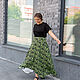 Floor-length skirt with 4 wedges on the yoke. Skirts. NATALINI. My Livemaster. Фото №6