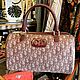 Винтаж: Сумка Christian Dior Trotter Boston Style из холста и кожи, Сумки винтажные, Калининград,  Фото №1