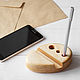 Phone stand-Stone. Stand. MaWood. Online shopping on My Livemaster.  Фото №2