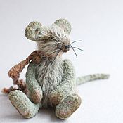 Куклы и игрушки handmade. Livemaster - original item Artist toy Teddy Rat Symbol of new 2020 year. Handmade.