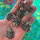 Frog jewelry set, with rhinestones and silver plated, Jewelry Sets, Ivanovo,  Фото №1