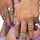 Ring: Amulet Ring of the Virgin, 925 silver. Rings. Amorem. My Livemaster. Фото №4