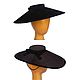 Шляпка в стиле Диор (Dior) из бархата. Family hats. Шляпы. Евгения @Family_hats. Ярмарка Мастеров.  Фото №6