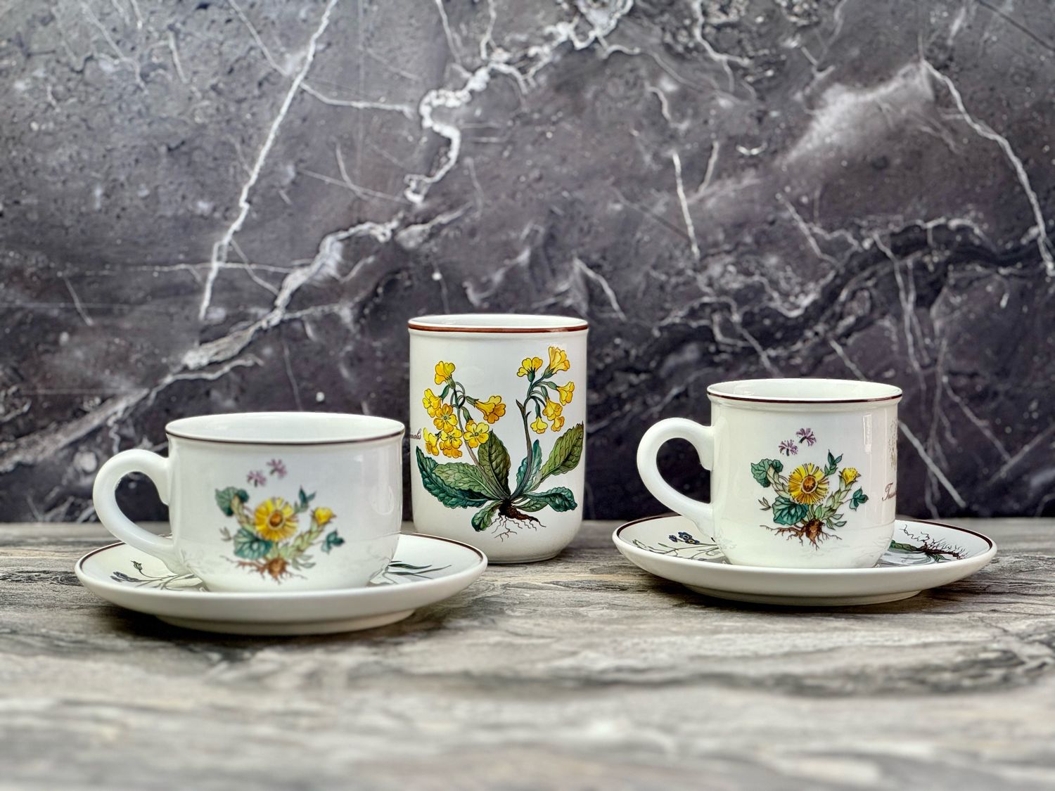 Винтаж: Villeroy Boch Botanica Пары и Стаканы купить в интернет ...