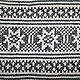 Towel embroidered with a cross pattern of Russian villages Tchaikovsky district. Towels2. A-la-russe (a-la-russe). My Livemaster. Фото №5