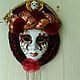 Венецианская маска, Народная кукла, Москва,  Фото №1