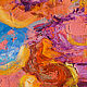 Картина маслом Будда интерьерная авторская эксклюзивная картина. Картины. Удивительные Картины Юлии Ягудиной. Ярмарка Мастеров.  Фото №4