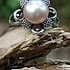 Ring with pink pearls ' PEARL of the NILE'. Rings. vlastelin-kolets (vlastelin-kolets). My Livemaster. Фото №4