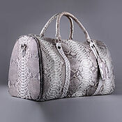 Сумки и аксессуары handmade. Livemaster - original item Python Genuine Leather Sports Bag IMP0584Z1. Handmade.