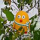 Заказать Цыпленок Мандаринка. Вязаный цыпленок. Ксения. Ярмарка Мастеров. . Кукольная еда Фото №3