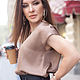 Blouse-top GOLDEN, Blouses, Moscow,  Фото №1