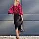Блуза IG collection из натурального шёлка. Блузки. IM collection ( IG collection). Ярмарка Мастеров.  Фото №5
