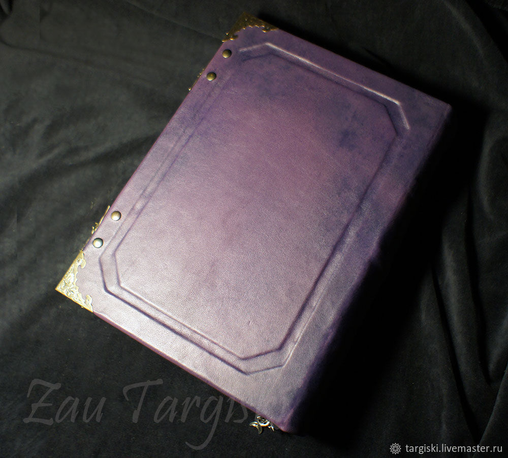 Большая фиолетовая книга теней с пентаграммой (на заказ) – заказать на ...
