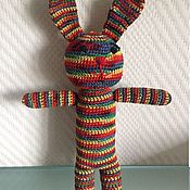 Куклы и игрушки handmade. Livemaster - original item Rainbow hare. Handmade.