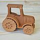 Wooden tractor. Machines and robots. zats-wood. Online shopping on My Livemaster.  Фото №2