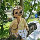 Аркадий Пыхтелкин, тедди ёжик. Тедди Зверята. teddy.toy.for.you. Интернет-магазин Ярмарка Мастеров.  Фото №2