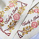 Track with embroidery `Climbing rose` 
`Sulkin house` embroidery workshop