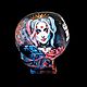 Заказать Кастомный череп Harley Quinn, ручная роспись. Надежда Ларионова. Ярмарка Мастеров. . Прикольные подарки Фото №3