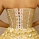 Коктейльное платье с 3d цветами. Платья. Бренд LyubinskayaCouture. Ярмарка Мастеров.  Фото №5