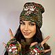 Шапка  ручной работы"Мухоморы". Шапки. Анна Лесникова      Les accessoires. Ярмарка Мастеров.  Фото №4