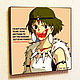 Picture poster Princess Mononoke in Pop Art style, Pictures, Moscow,  Фото №1