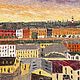  В объятиях вечернего света. Закат в Туле, Картины, Москва,  Фото №1