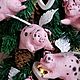 Ватная игрушка Пегас. Елочные игрушки. Лариса Золотухина. Интернет-магазин Ярмарка Мастеров.  Фото №2