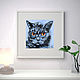Painting Cat black cat Behemoth oil. Pictures. Yulia Berseneva ColoredCatsArt. My Livemaster. Фото №4