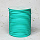 Rubber Cord 3mm Turquoise 50cm Silicone Cord for Necklace. Cords. agraf. Online shopping on My Livemaster.  Фото №2