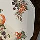 Винтаж: Десертные тарелки «Свежие фрукты» Johnson Brothers, Staffordshire, Анг. Тарелки винтажные. Brocante chez Alla. Ярмарка Мастеров.  Фото №6