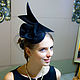 Cocktail hat 'bird', Hats1, Moscow,  Фото №1