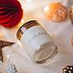Новогодняя свеча с ароматом Хвойный лес. Свечи. SANNY CANDLE - соевые свечи handmade. Интернет-магазин Ярмарка Мастеров.  Фото №2