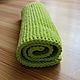 Order Knitted Mat 'Kiwi' of knitted yarn. Studio knitted decor COZYHOME. Livemaster. . Carpets Фото №3