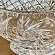Заказать Винтаж: Редкий  большого размера хрустальный Rose Bowl . Англия. Vintage_shop. Ярмарка Мастеров. . Вазы винтажные Фото №3