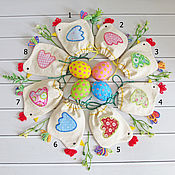 Сувениры и подарки handmade. Livemaster - original item Bags for gifts: Easter Chicken. Handmade.