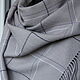 Woven scarf ' Quartzite'. Merino silk, Scarves, Aprelevka,  Фото №1
