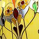 Stained glass panels in the niche. Stained glass. Glass Flowers. Online shopping on My Livemaster.  Фото №2